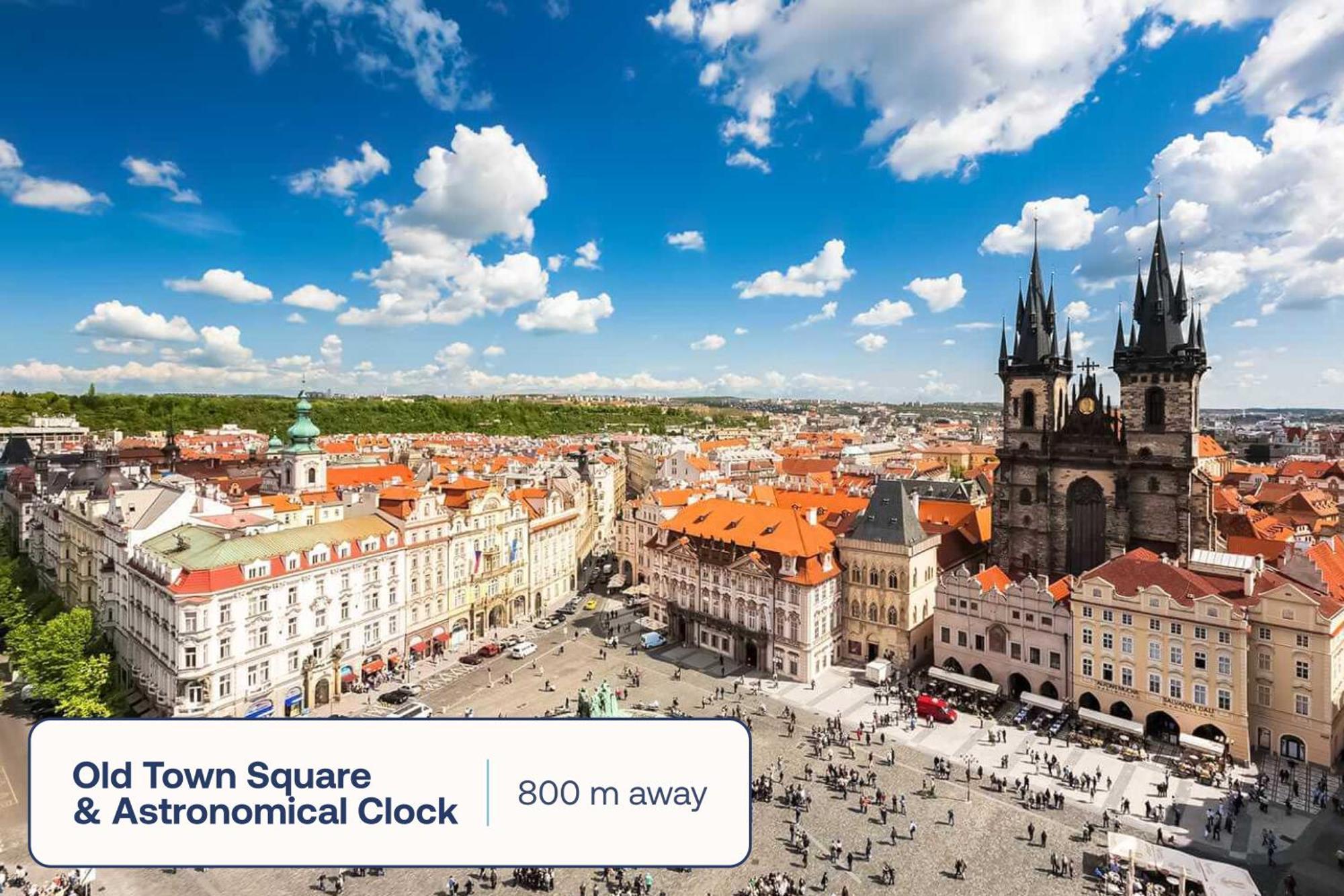 Turnkey I Republic Square Apartments Prag Dış mekan fotoğraf