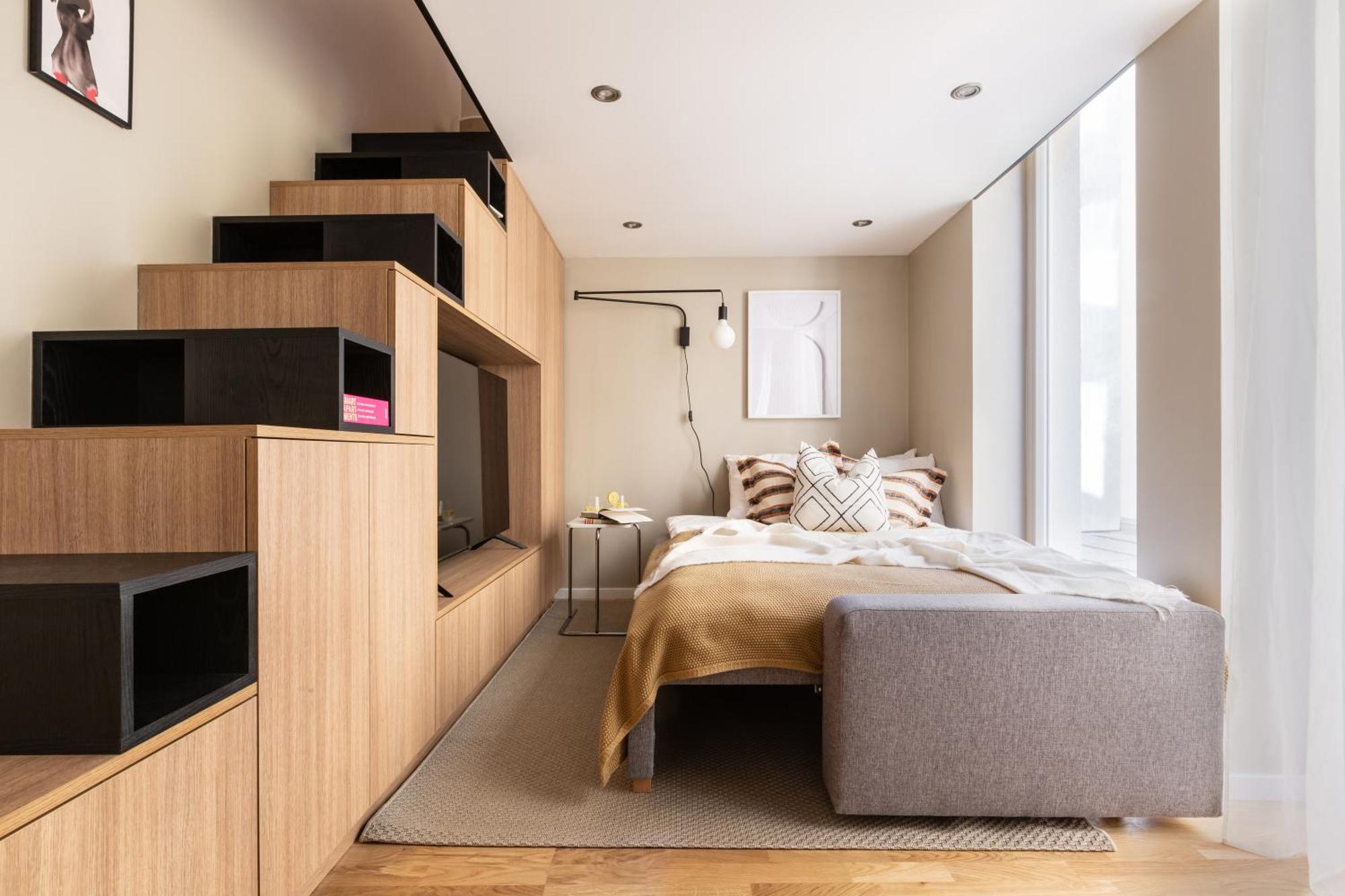 Turnkey I Republic Square Apartments Prag Oda fotoğraf